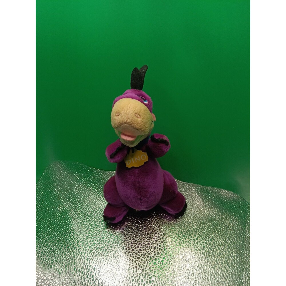 Dakin The Flintstones Dino Plush Dinosaur Purple Vintage Stuffed Animal 8” Toy